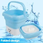 Powerful Mini Foldable Washing Machine with dryer, 20 liters Capacity.