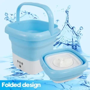 Powerful Mini Foldable Washing Machine with dryer, 20 liters Capacity.