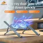 Premium laptop cooling stand + FREE Gaming Mat (Large size)