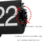 Mechanical Retro Flip Clock | Perfect For Office Use And Corporate Gifting