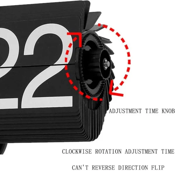 Mechanical Retro Flip Clock | Perfect For Office Use And Corporate Gifting