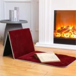 Premium Quality Foldable Musallah Prayer Rug with Back Rest
